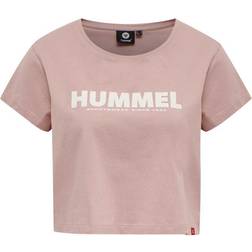 Hummel Legacy Cropped T-shirt - Woodrose