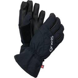 Gneis Finger Mid Finger Gloves - Black/Black