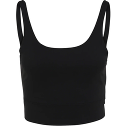 Nike Yoga Luxe Crop Top - Black/Grey