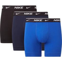 Nike Everyday Essentials Cotton Stretch Boxer 3-pack - Obsidian/Game Royal/Black