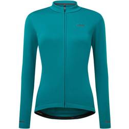 Dhb Long Sleeve Thermal Jersey Women - Ocean Depths