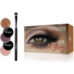Bellapierre Eye Slay Kit Romantisk Brun Brown
