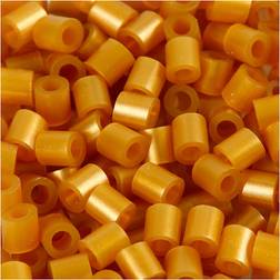 Nabbi Fuse Beads, size 5x5 mm, hole size 2,5 mm, medium, gold (32263) 1100 pc/ 1 pack