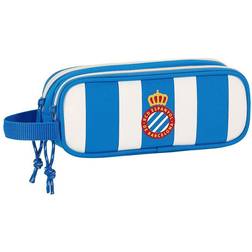 Safta RCD Espanyol DE Barcelona Double Pencil Case