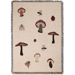 Ferm Living Forest Tapestry Coperta Beige (170x120cm)