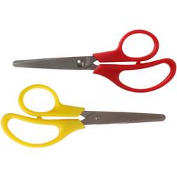 Creativ Company Kids Scissors, L: 12,5 cm, round, 12 pc/ 1 pack