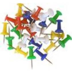 Büngers Map pins Push pin assort colours 30/box