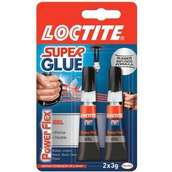 Loctite Duo Gel Super Glue 2x3g wilko