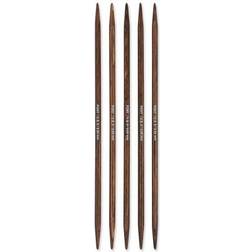 Pony Perfect 20cm Double-Pointed Wooden Knitting Needles Set Of Five 5.00mm (P42511)