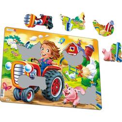 Larsen Farm Kid with Tractor 15 Pieces