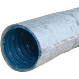 Wavin 75/65 mm PVC-drænrør med 2,5 x 5 mm slids og filt, 150 m
