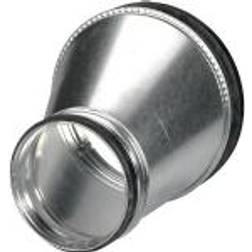 Lindab Reduktion lang excentrisk RLU 250X160 nippel/nippel
