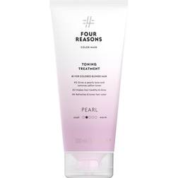 Four Reasons Color Mask Pearl Blond (23 Colours) Toning Treatment, Colour Depositing Conditioner, Tone & Enhance Color-Treated Hair Semi Permanent Hair Dye, Vegan and Cruelty-Free 200ml