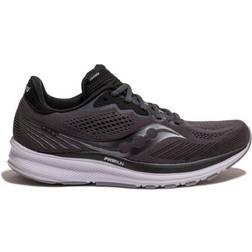 Saucony Ride 14 Wide W - Charcoal/Black
