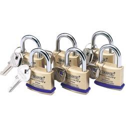 Draper Solid Brass 6x40mm Padlock 67659