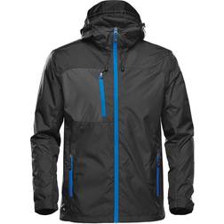 Stormtech Olympia Shell Jacket - Black/Azure Blue