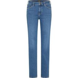 Lee Marion Straight Jeans - Mid Ada