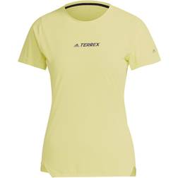 Adidas Terrex Parley Agravic All Round T-shirt Women - Pulse Yellow