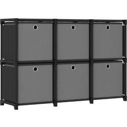vidaXL 6 Cube Reolsystem 103x72.5cm