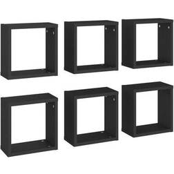 vidaXL - Estantería de Pared 30cm 6pcs