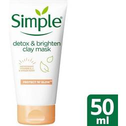 Simple Detox & Brighten Clay Mask 50ml