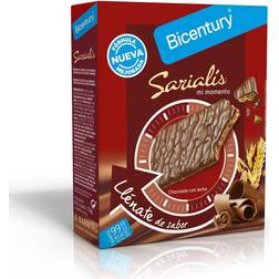 Bicentury Barritas Cereales Chocolate Leche 120g