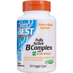Doctor's Best Doctor's Best Fully Active B-Complex with Quatrefolic 60 vcaps 60 pcs