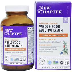 New Chapter One Daily Every Man's Multivitamin 72 Vegetarian Tablets