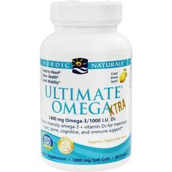 Nordic Naturals Ultimate Omega Xtra Lemon 1000 mg 60 Softgels