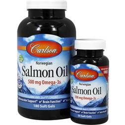 Carlson Labs Norwegian Salmon Oil 180 50 softgels