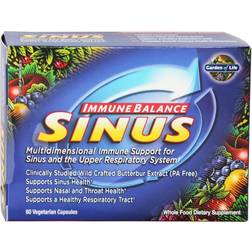 Garden of Life Immune Balance Sinus 60 vcaps