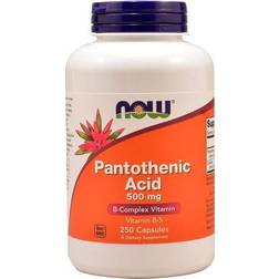 Now Foods Pantothenic Acid 500mg 250 st
