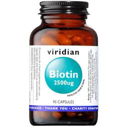 Viridian Nutrition Biotin 2500ug