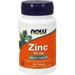 Now Foods Zinc 50mg 100 stk