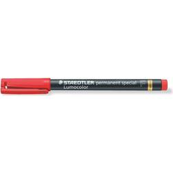 Staedtler Lumocolor permanent special 319 F-2, F rød