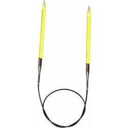 Knitpro Trendz Rundpinde Akryl 120cm 6,00mm 47.2in US10 Yellow