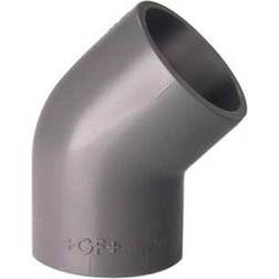 +GF+ Georg Fischer 45 Elbow PVC Pipe Fitting, 63mm