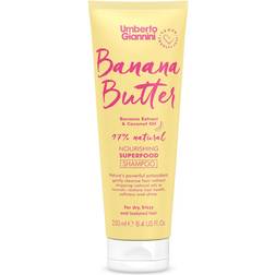 Umberto Giannini Banana Butter Nourishing Superfood Shampoo 250ml