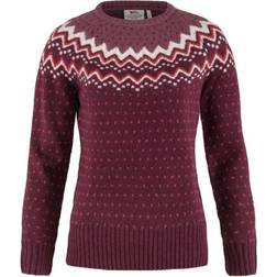 Fjällräven Övik Knit Sweater W - Dark Garnet