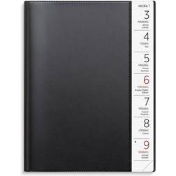Burde 2022 Stor Veckokalender Black Plast