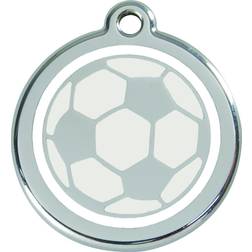 Red Dingo Enamel Tag Soccer Ball Small