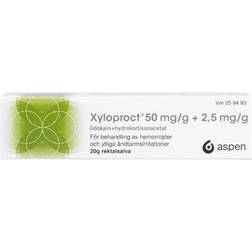 Xyloproct 50mg/g/2.5mg/g 20g Salva