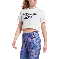 Reebok Identity Cropped T-shirt - White/Black