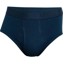 Dovre Herenslips Brief With Fly - Donkerblauw Katoen