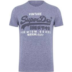 Superdry T-shirt À manches courtes Vl - Bleu