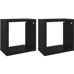 vidaXL - Estantería de Pared 26cm 2pcs