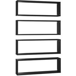 vidaXL - Wall Shelf 80cm 4pcs