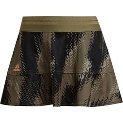 Adidas Tennis Primeblue Printed Match Skirt Women - Orbit Green