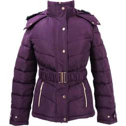 Coldstream Cappotto Trapuntato Cornhill Donna - Verde/Nero/Violetto