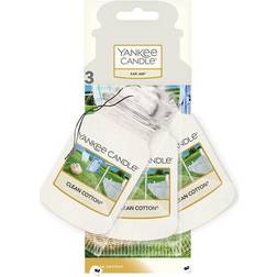 Yankee Candle Car Jar Clean Cotton 3pcs